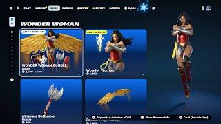 FORTNITE BUYING WONDER WOMAN BUNDLE