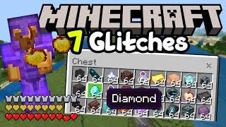 7 Glitches That Give You A Unfair Advantage In Minecraft Bedrock!