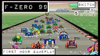 F-ZERO 99 - First Hour Gameplay - Tutorial & Online Play - Nintendo Switch