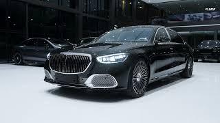 2024 Mercedes-Maybach S 680 V12, New Excellent Luxury Sedan - Sound, Interior and Exterior in detail