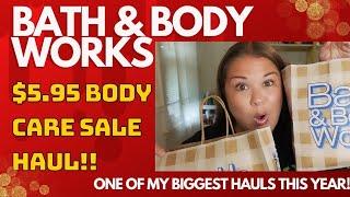 Insane $5.95 Bath & Body Works Haul! Huge Savings on Bodycare!