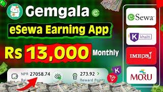 New eSewa Earning App | Download गर्ने बित्तिकै Rs 1100 Bonus Online Earning App In Nepal