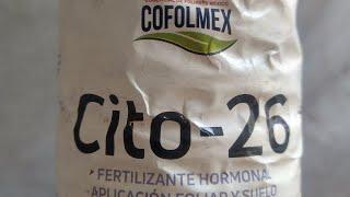 cito 26 fertilizante hormonal para limones