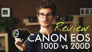 Canon EOS 100D vs 200D | Review Deutsch