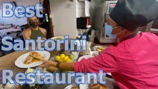 Inside The Kitchen of Santorini's Best Restaurant - Metaxi Mas