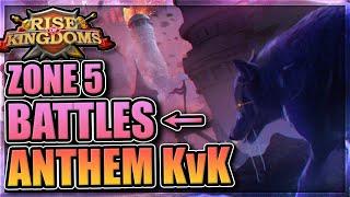 Heroic Anthem Zone 5 Battles in Rise of Kingdoms [pass opening!]