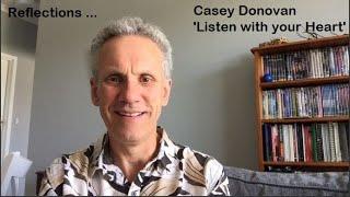 Casey Donovan (Listen with your Heart) - #lifereflectionsthroughmusic