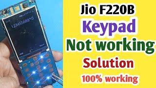 jio F220b keypad not working solution | Jio f220b keypad jumper