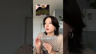 Schonmal SEA GRAPES probiert? #tastetest #food #asian #asmr