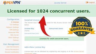 How to Install OpenVPN Unlimited users for Lifetime