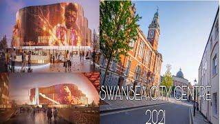 Swansea City Centre 2021 4K