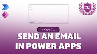How To Send An Email Through Power Apps