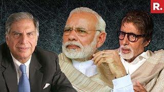 Amitabh Bachchan And Ratan Tata Join PM Narendra Modi's 'Swachhata Hi Seva' Drive