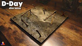 How to Make a D-Day Normandy Beach Diorama