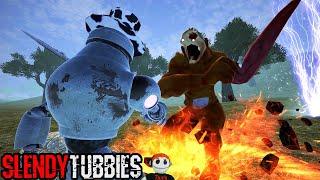 CAVE TUBBY BATTLES THE IMPOSTER | SLENDYTUBBIES GROWING TENSION: BATTLE OF THE BOSSES 1v1 EP.17