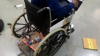 Gesture control wheel chair first test with Arduino and mpu6050