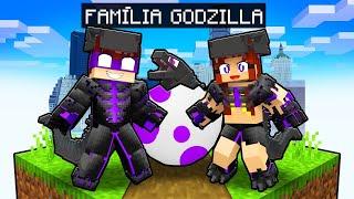 Tenho uma FAMÍLIA GODZILLA no Minecraft! *muito forte*