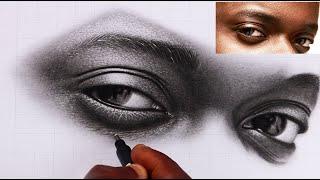 How to shade a portrait ; pt.1 eyes