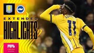 EXTENDED HIGHLIGHTS | Aston Villa v Brighton | Premier League