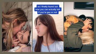 relatable lesbian/bi tiktok compilation