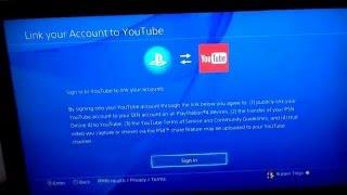 Ps4 videos won't upload on YouTube due to re login