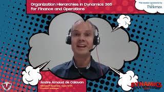 Andre Arnaud de Calavon - Organization Hierarchies in Dynamics 365 for Finance and Operations