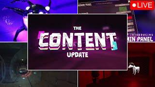  Roblox Live - Doors Content Update - Playing with Viewers - Admin Panel - 50 Player Lobbies