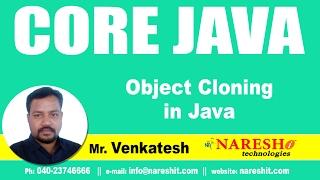 Object Cloning in Java with Example Program | Core Java Tutorial