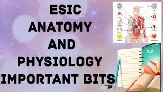 ESIC IMPORTANT QUESTIONS ANATOMY AND PHYSIOLOGY #nursing #nursingexamquestions