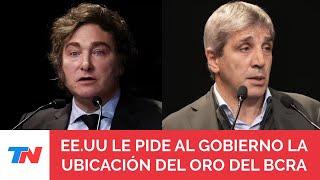 La Justicia de EE.UU. le ordenó al Gobierno que entregue información sobre el oro del Banco Central