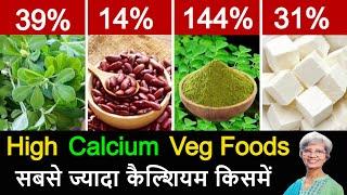 High Calcium Foods | सबसे ज्यादा कैल्शियम किसमें होता है | Top Calcium Rich Foods For Strong Bones |