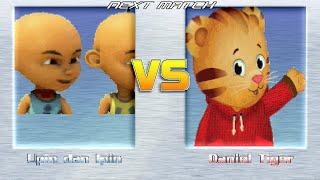 M.U.G.E.N BATTLES | Upin & Ipin vs Daniel Tiger