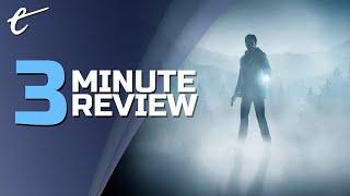 Alan Wake Remastered | Review in 3 Minutes