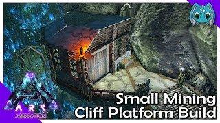 Small Mining Cliff-Platform Build | S7Ep30 | ARK: Aberration