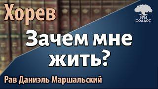 Зачем мне жить, если я никому не нужен? Рав Даниэль Маршальский