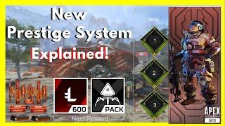 New Level PRESTIGE System Explained in Apex Legends Season 14