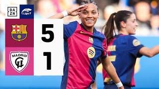 FC Barcelona vs Madrid CFF (5-1) | Resumen y goles | Highlights Liga F