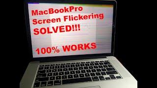 2024 - Macbook Pro Screen Flickering  SOLVED!!!