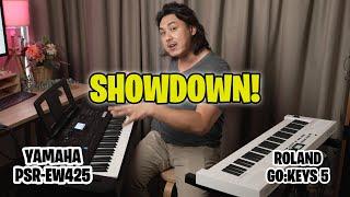 Best Keyboard Under $500 Compared - Roland GO:KEYS 5 vs Yamaha PSR-EW425