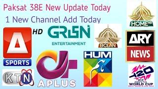 Paksat New Update Today||1 New Channel Add Today||A Sports HD on 4 Feet