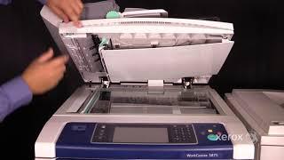 Xerox® WorkCentre® 5845/5050/5790/5687/BK40/BK50 Single Pass Document Feeder Jam Clearance