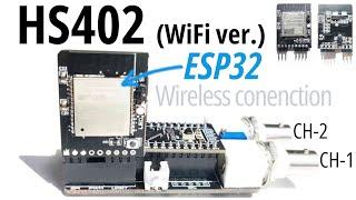  HS402 WiFi Android ESP32 Oscilloscope (ESP32 + STM32)