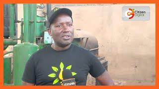 Meet Murang'a man who makes petrol and diesel from recycled plastic waste, uses it to power his car