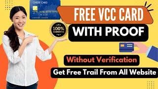 FREE VCC CARD 2023  How To Get Free Virtual Credit Card   |