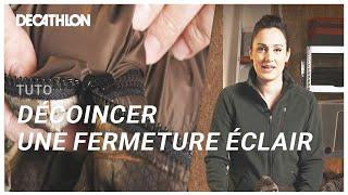 TUTO - Comment décoincer la fermeture éclair d'une veste ? ️ I Decathlon