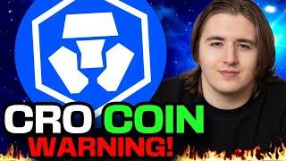 Crypto.com WARNING! (BREAKING NEWS FOR CRO!) CRO Coin Price Prediction!