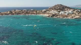 Kitesurfing - Pathena Beach Naxos, Greece