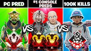 #1 Console Preds vs Top PC Preds vs 100K Kill Grinders... who's better?