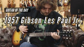 1957 Gibson Les Paul Jr. Single Cut Sunburst | Guitar of the Day