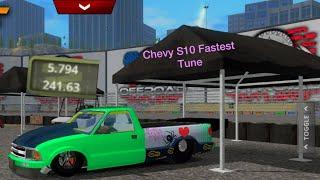 5.79 Chevy S10 Fastest Tune - No Limit Drag Racing 2.0